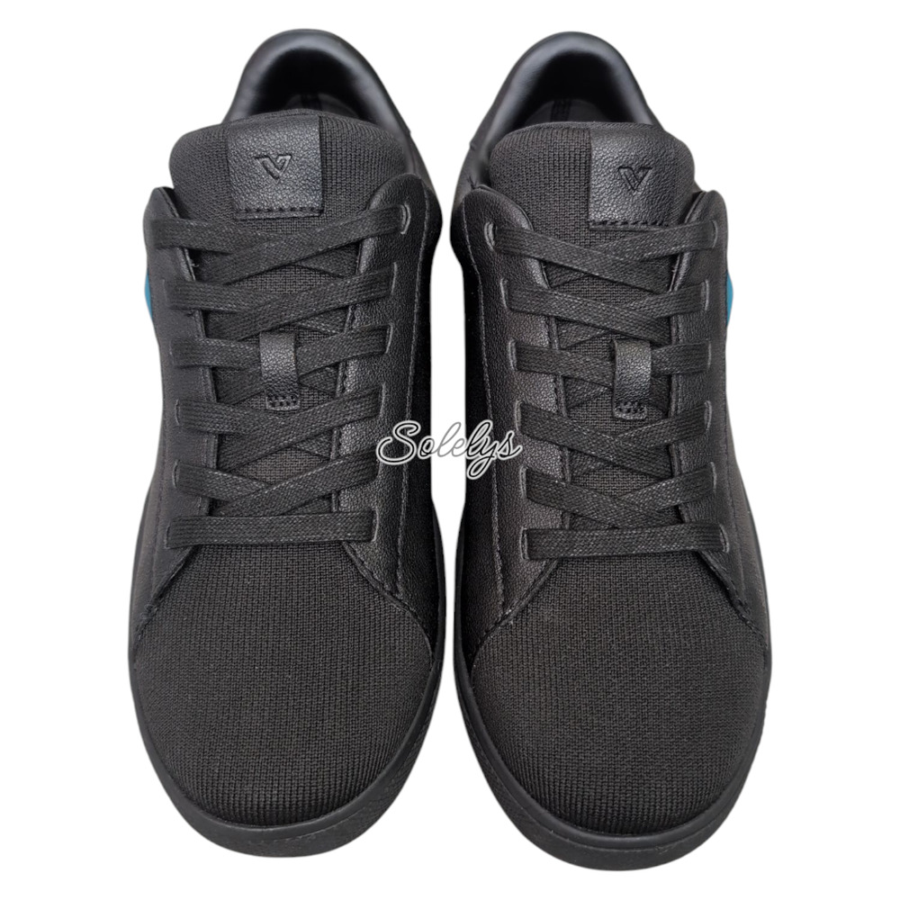 Vessi Soho Womens 7 Waterproof Dyma-Tex Ashphalt Black Low Top Casual Sneaker